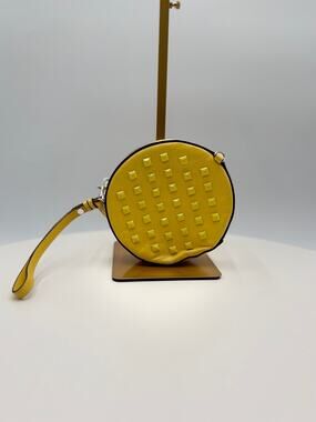 Rebecca Minkoff, Yellow round Cross Body purse